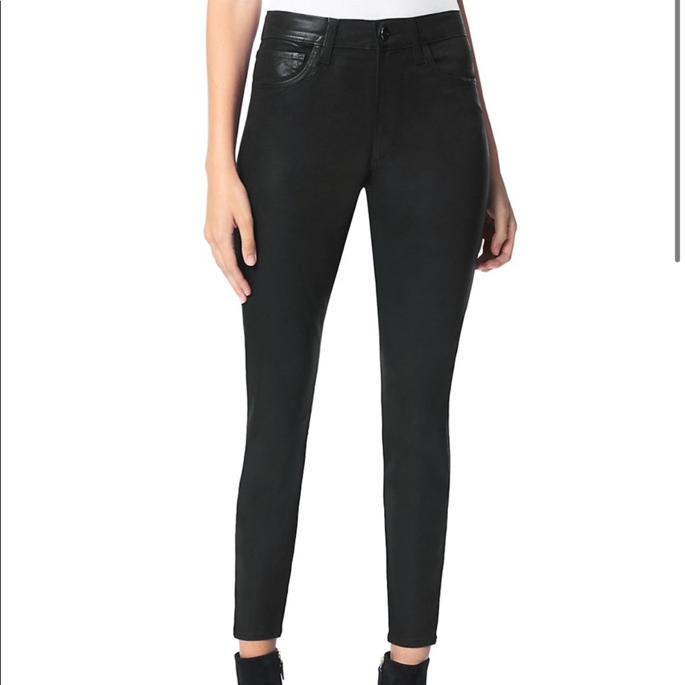 Joe’s The Charlie coated skinny jeans
